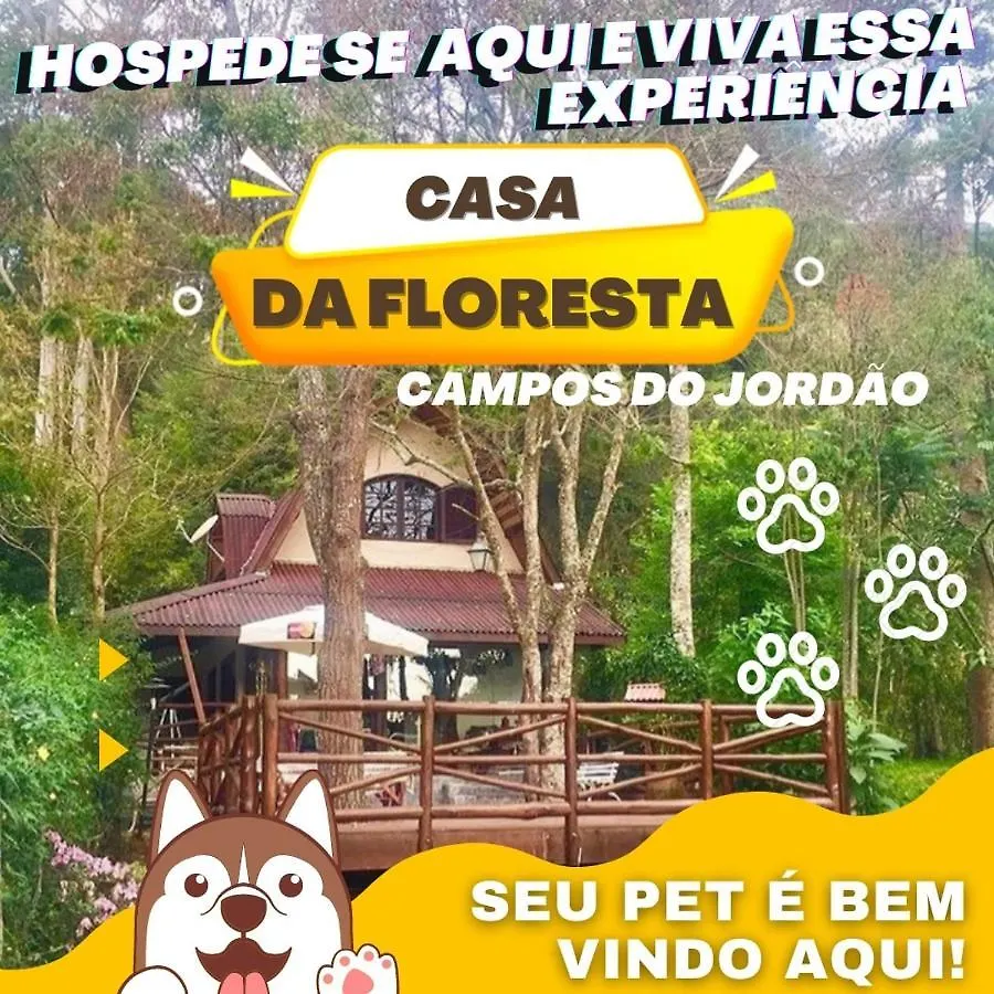 Casa Na Floresta Em Campos do Jordão Feriehus