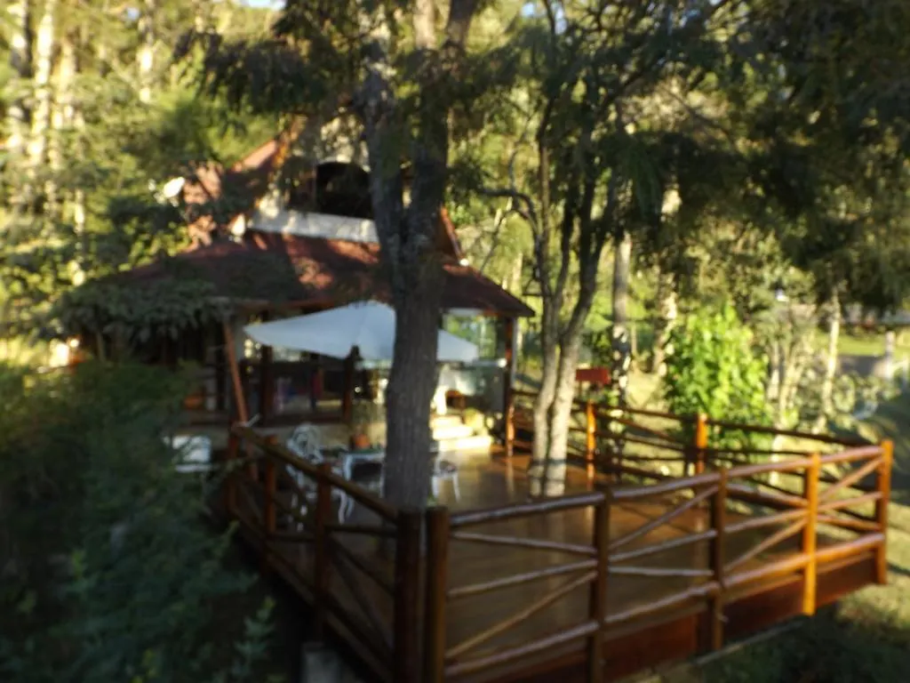 Casa Na Floresta Em Campos do Jordão 0*,